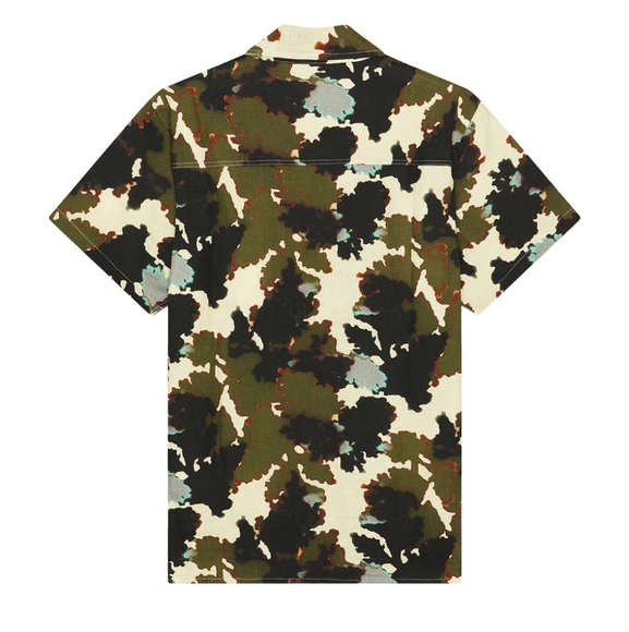 Foliago Cuba Linen Shirt in Multi OAS - Picture 4 of 8